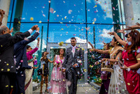 Hina & Tilak - Registry Wedding & Sagai; Brent Civic Centre, Wembley, London